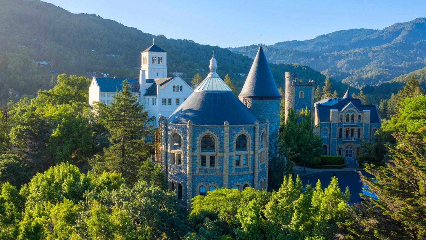 Marin campus aerial photo in San Francisco.